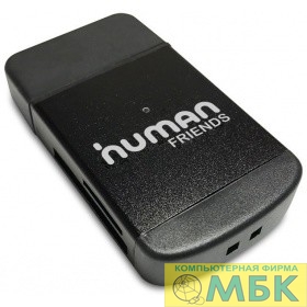картинка USB 2.0 Card reader CBR Human Friends Speed Rate "Multi" Black от магазина МБК